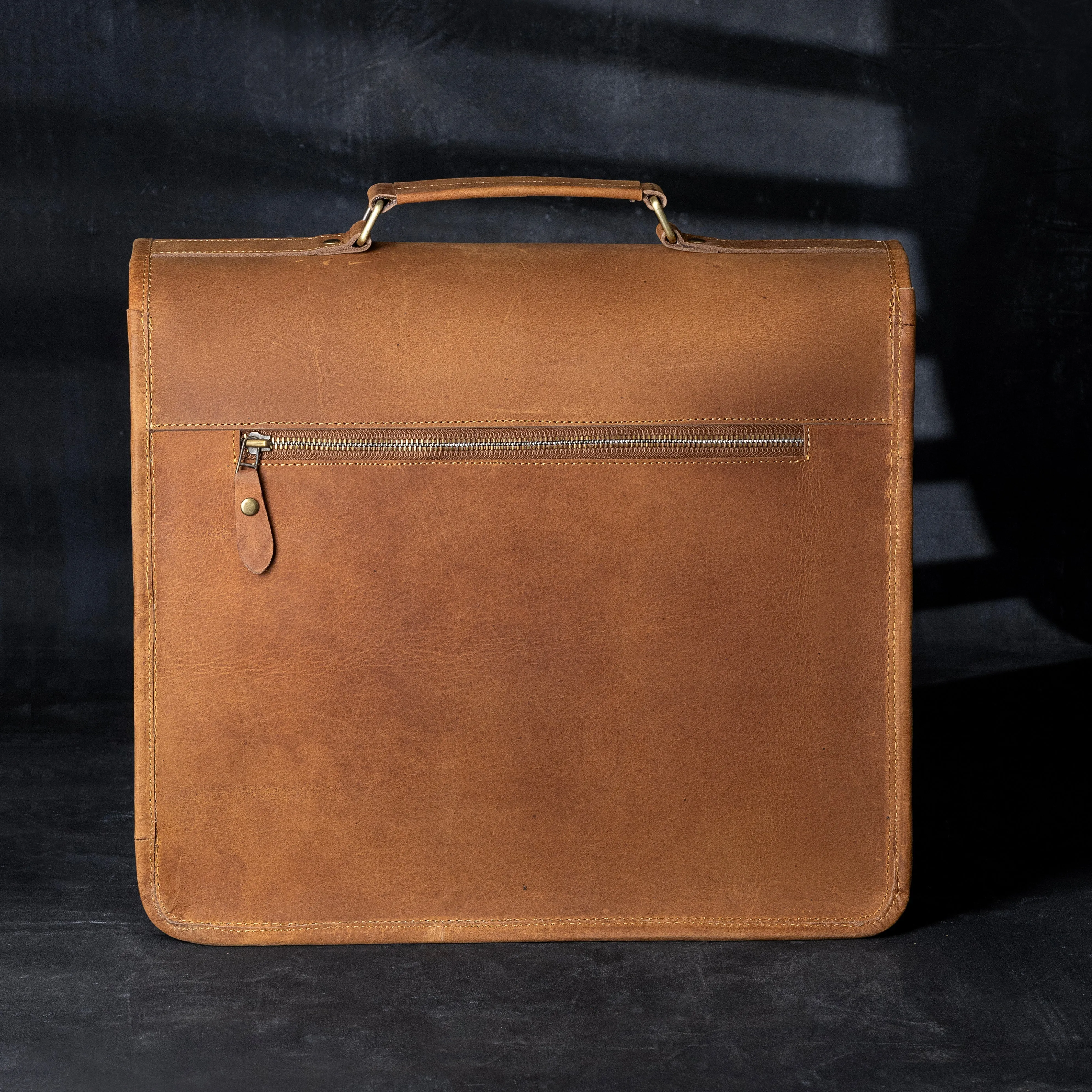 33rd Degree Scottish Rite Briefcase - Genuine Cow Leather