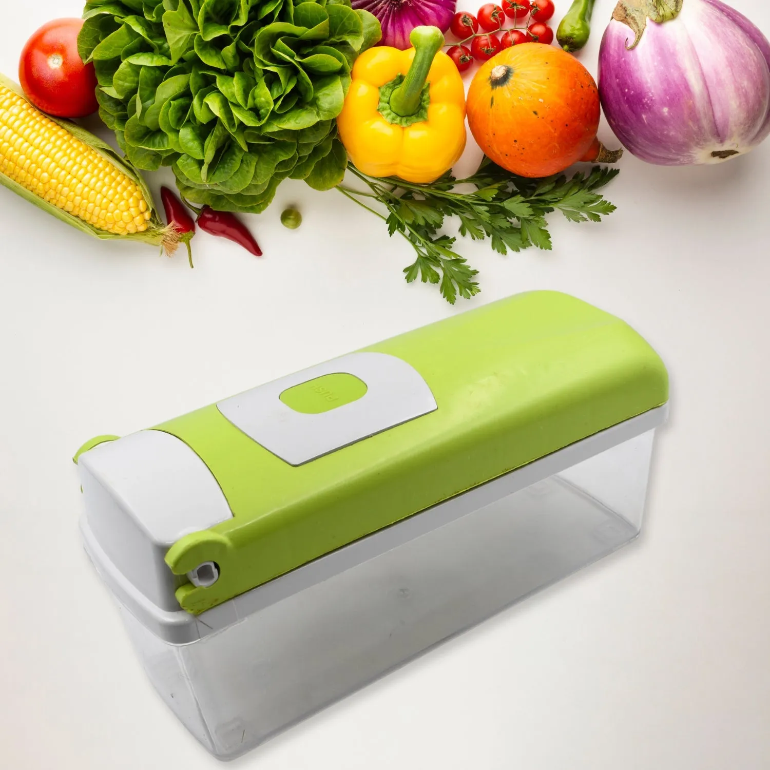 5478 Vegetable Multifunctional Chopper & Adjustable Slicer with Storage Container, Household Kitchen for Cutter, Grater, Peeler, Chipser, Chopper