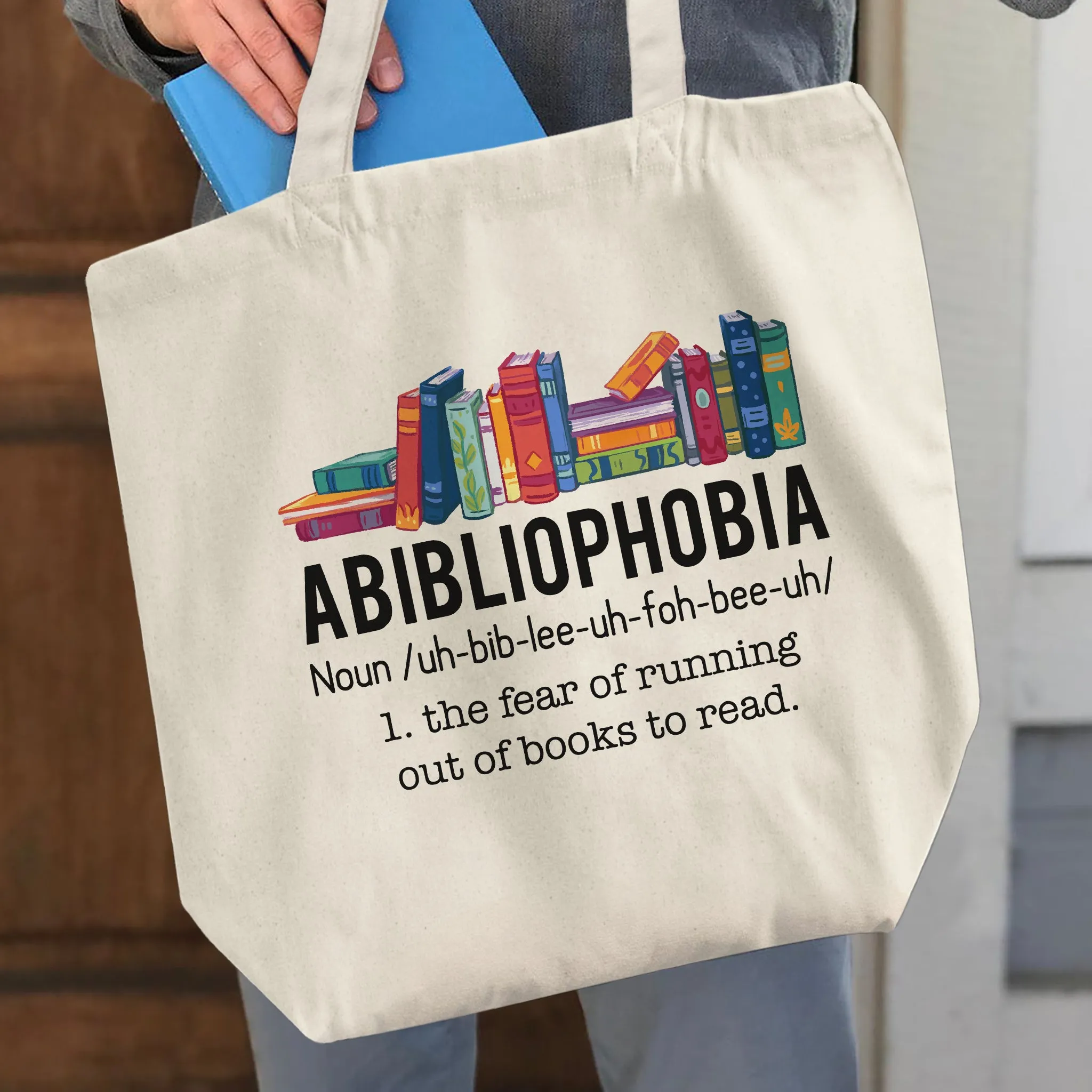 Abibliophobia The Fear Of Running Out Of Books To Read Book Lover Gift TBW167