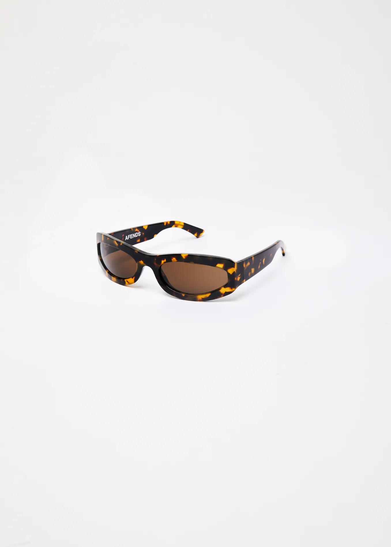 AFENDS Unisex Platinum J - Sunglasses - Brown Shell