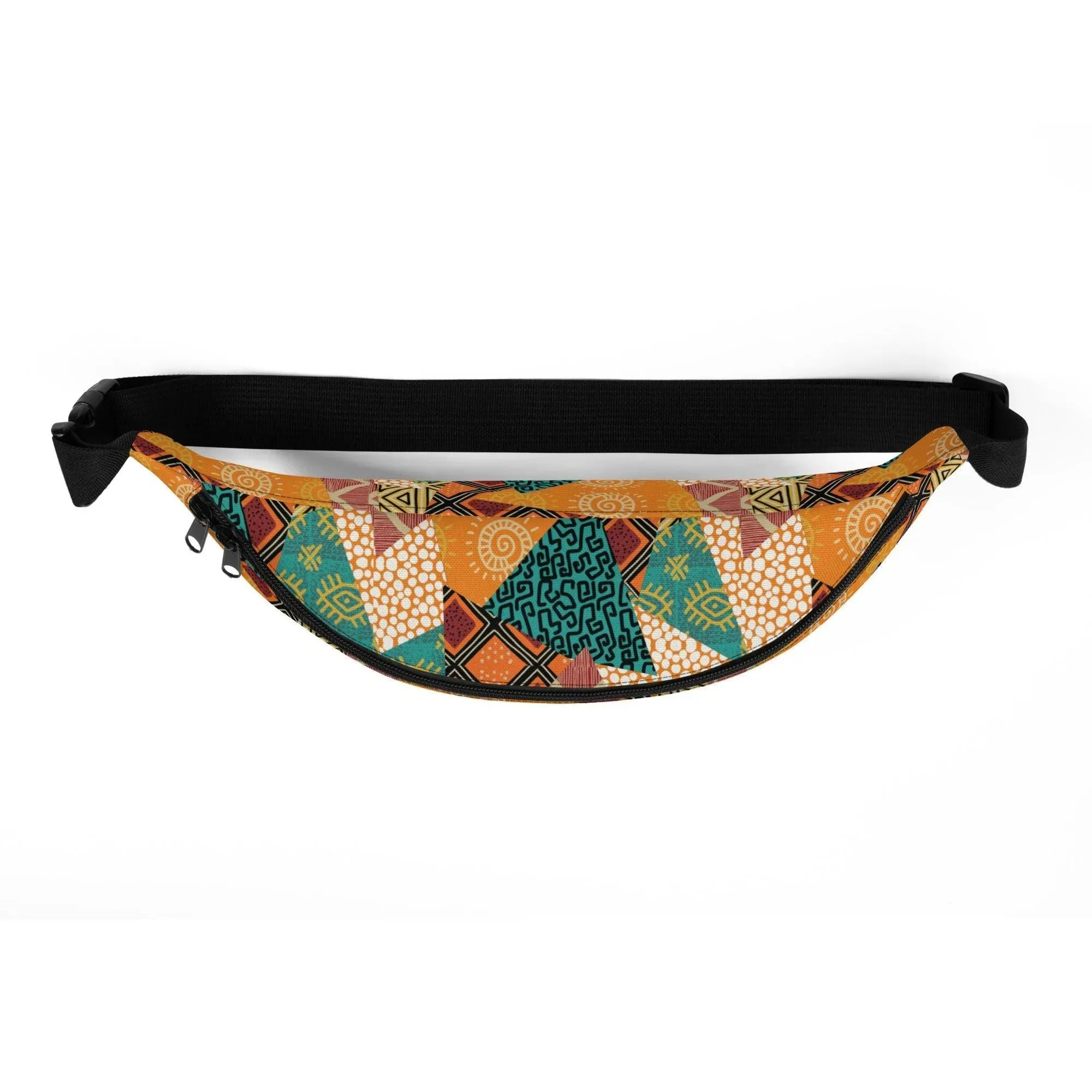 African Patchwork Fanny Pack