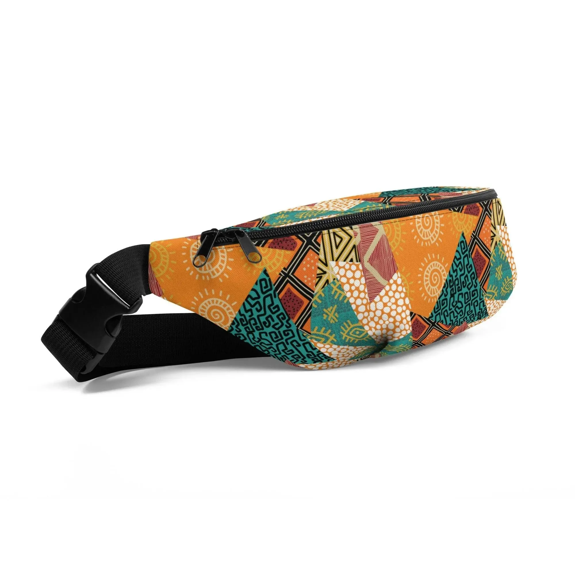 African Patchwork Fanny Pack