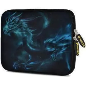 Amzer 10.5 Inch Neoprene Notebook Tablet/iPad Sleeve - Blue Dragon