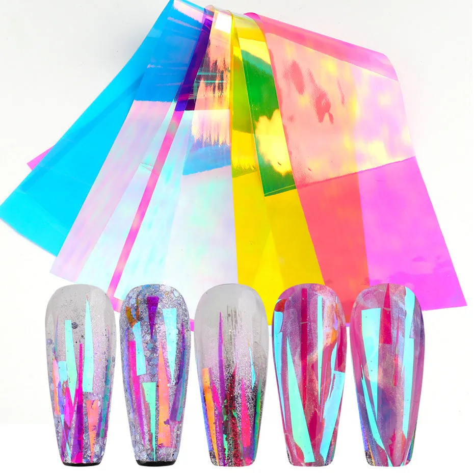 Angel Paper Nail Art Holographic Foil Sheets