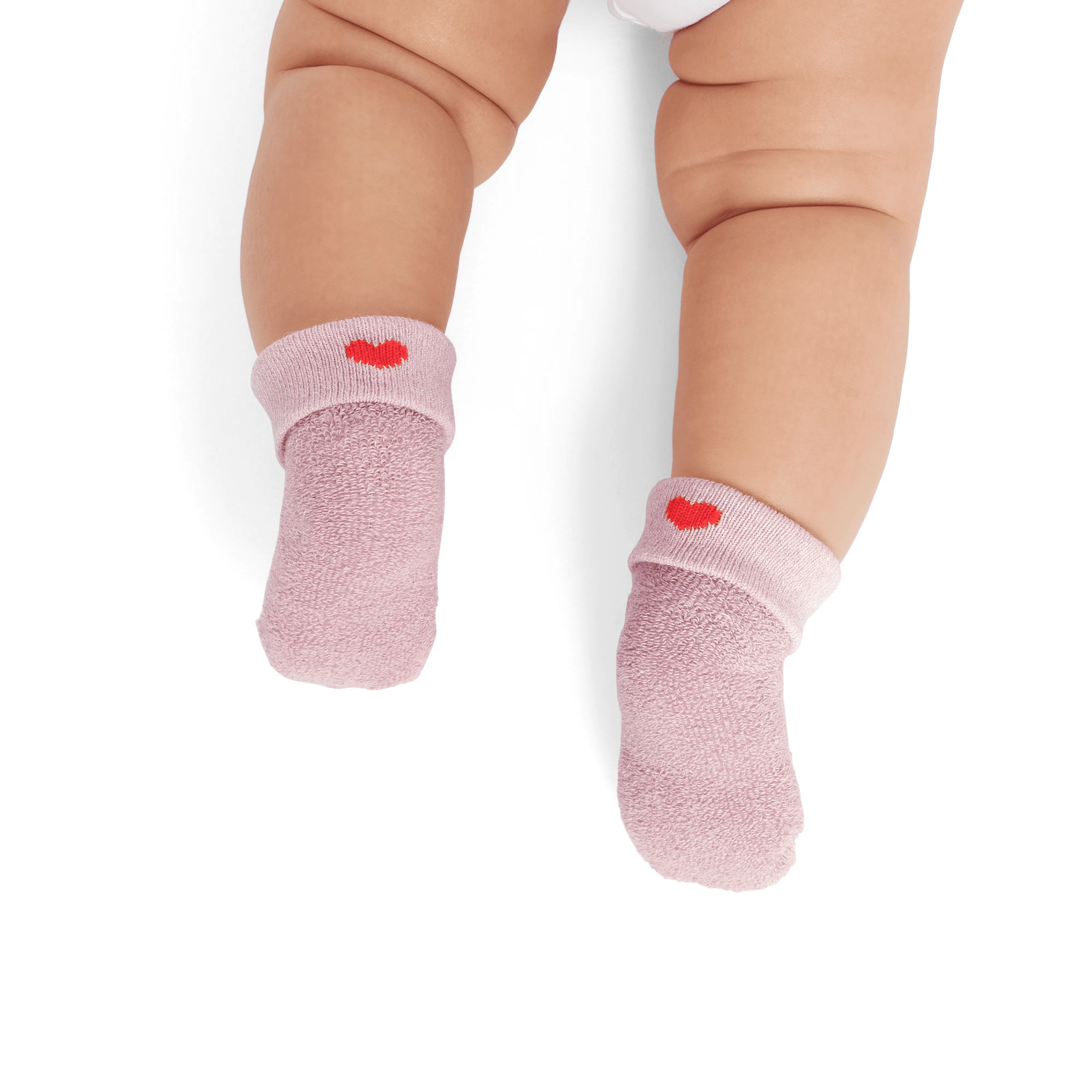 Baby Valentine's Day Reverse Terry Sock 4-Pack