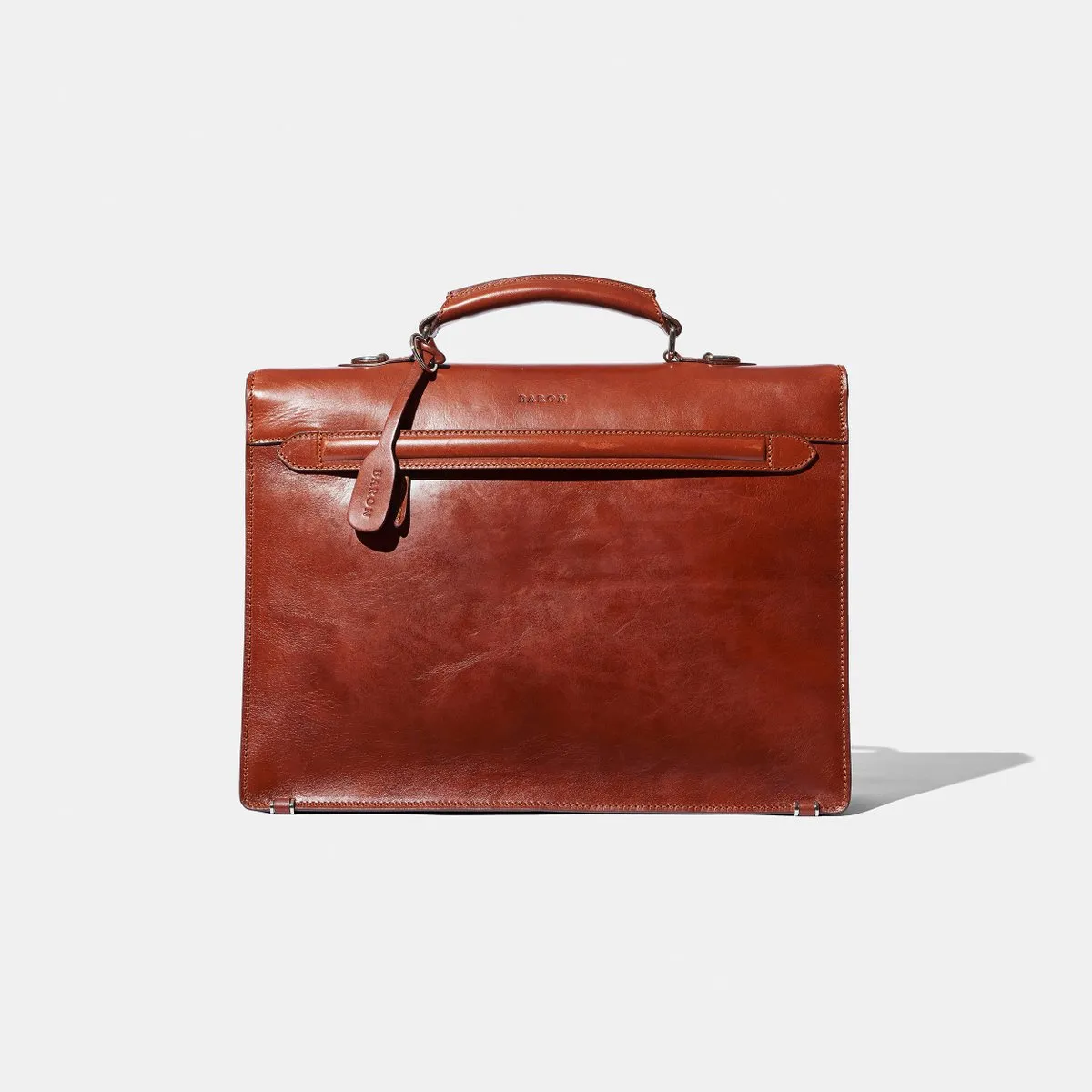 Baron - Briefcase Black Leahther