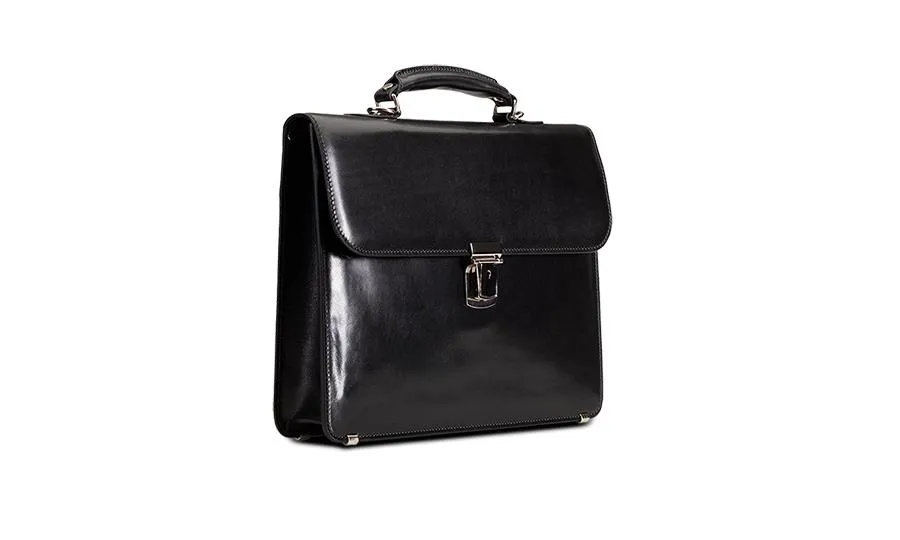 Baron Small Leather Briefcase