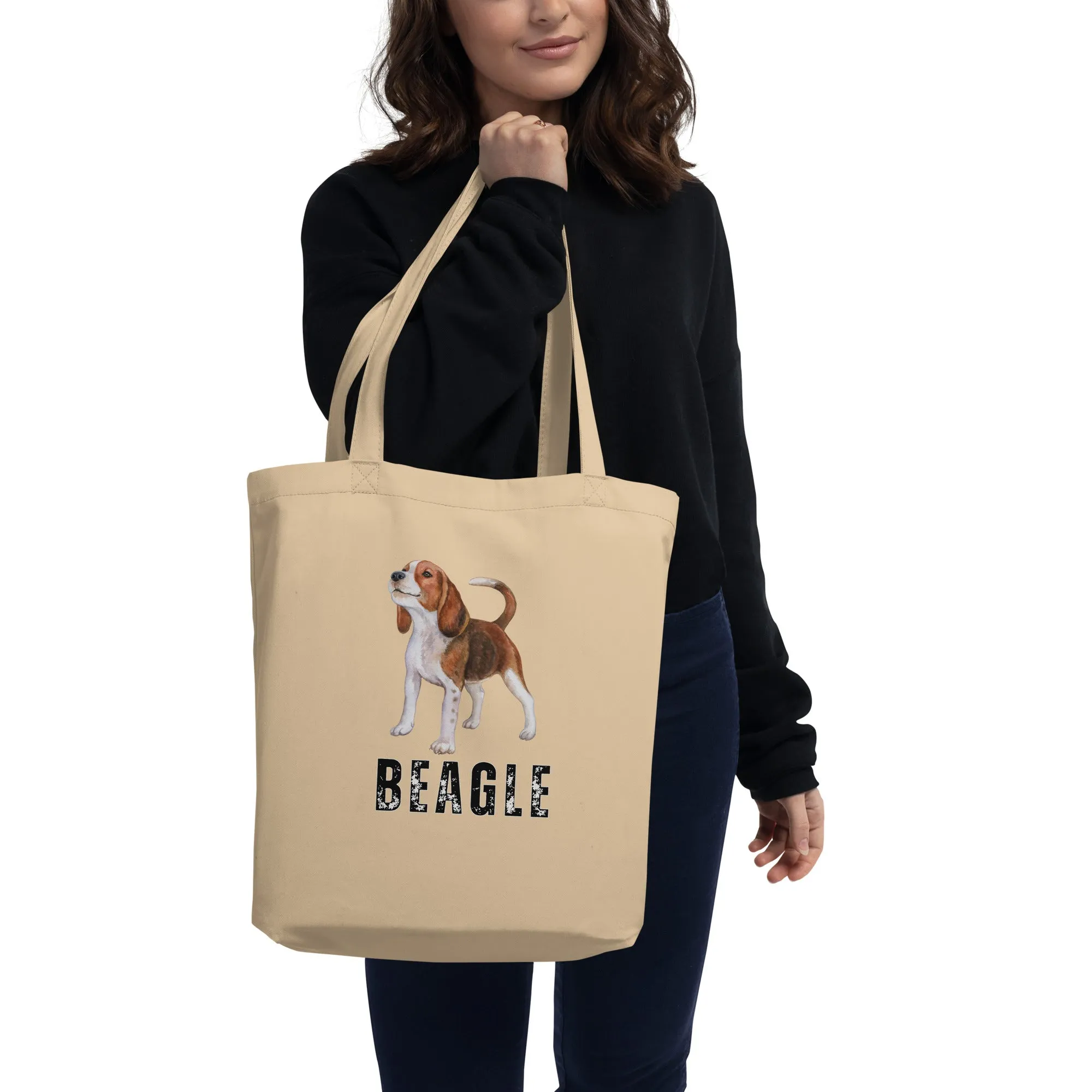 Beagle Love, Organic Tote Bag