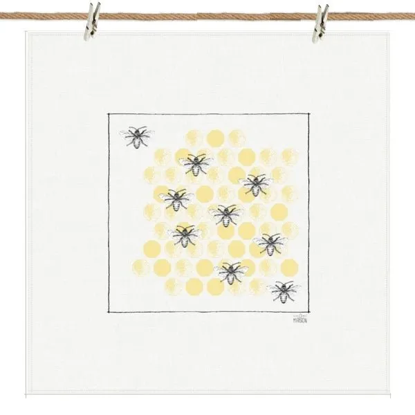 Bees Tea Towel