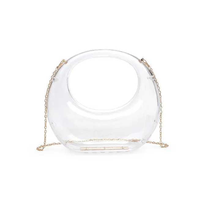 BESS BAG Clear Top Handle Bag