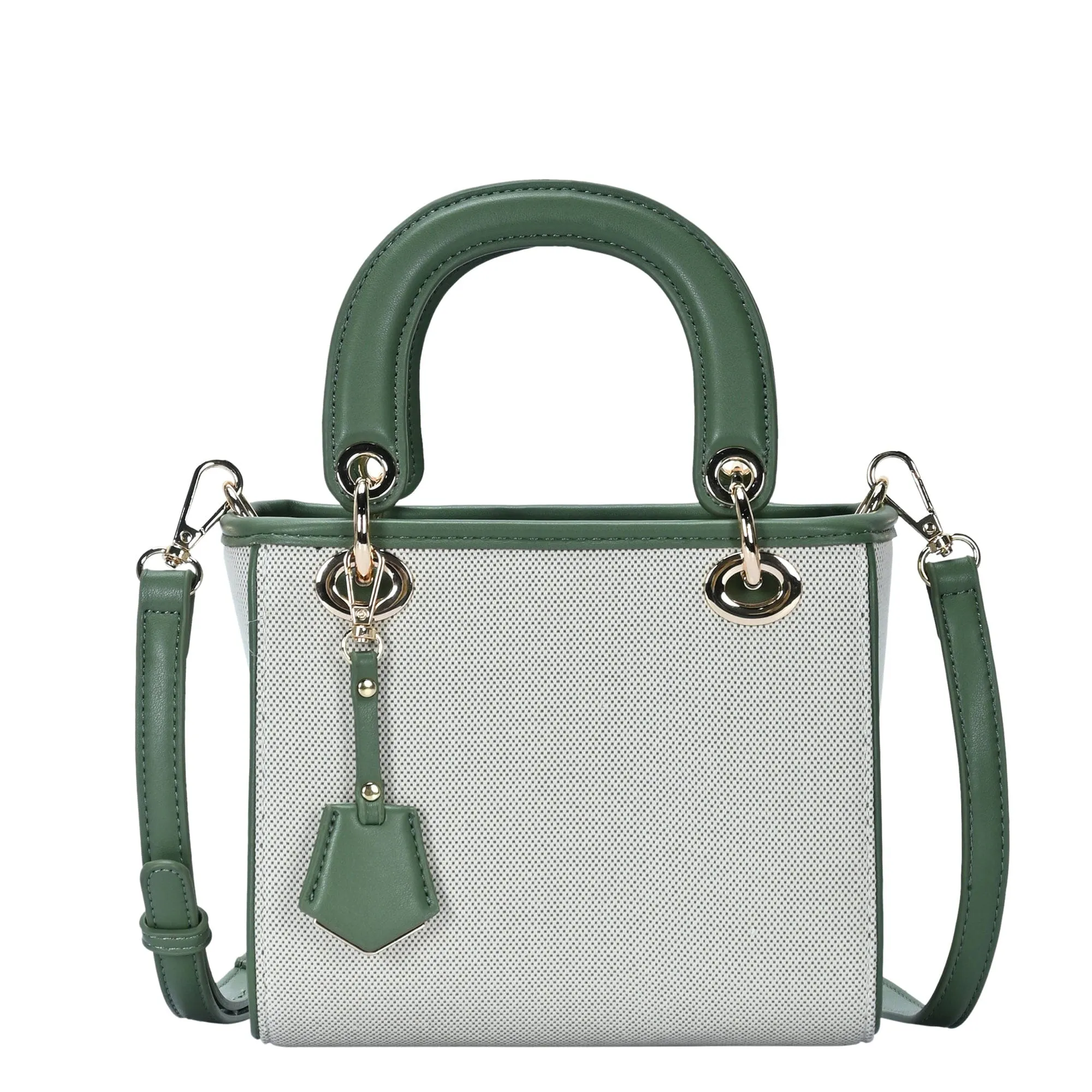 BGW7058 Carly Satchel Tote/Crossbody Bag