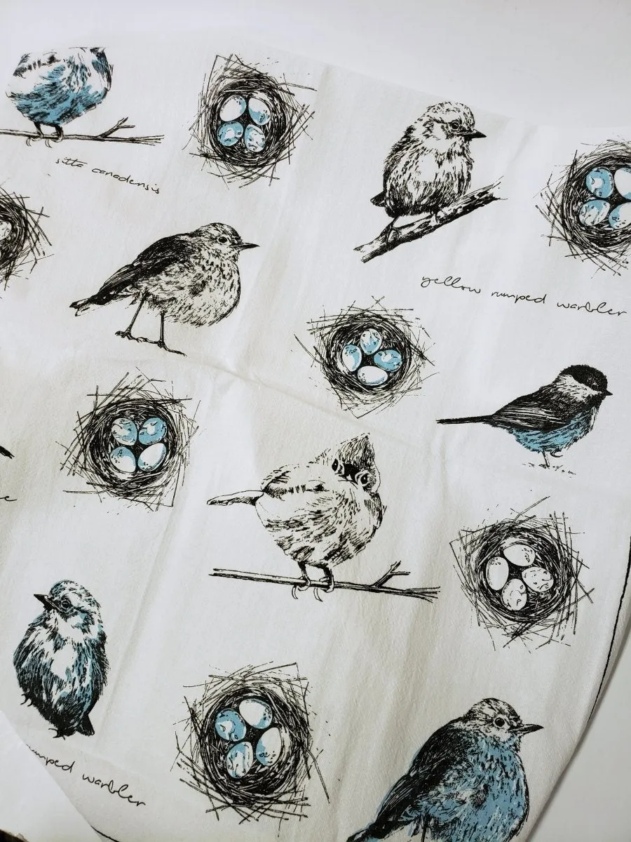 Birds Tea Towel