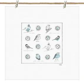 Birds Tea Towel