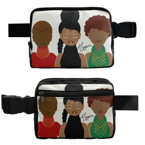 Black Princess (slim) fanny pack