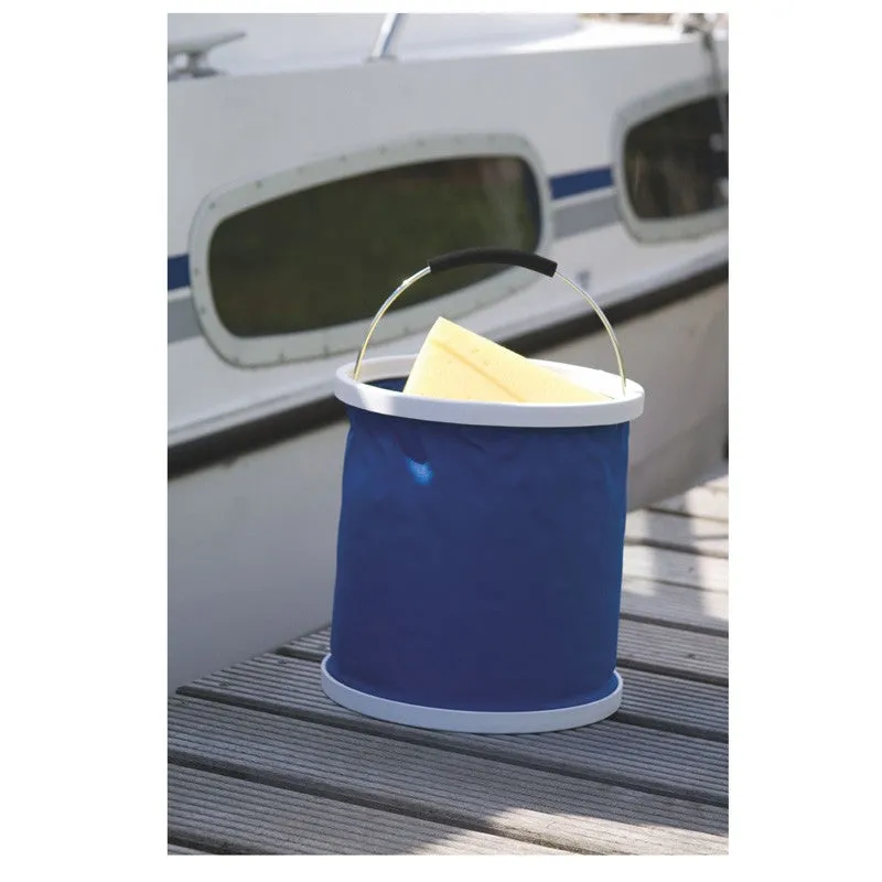 Blue Stowaway Folding Bucket