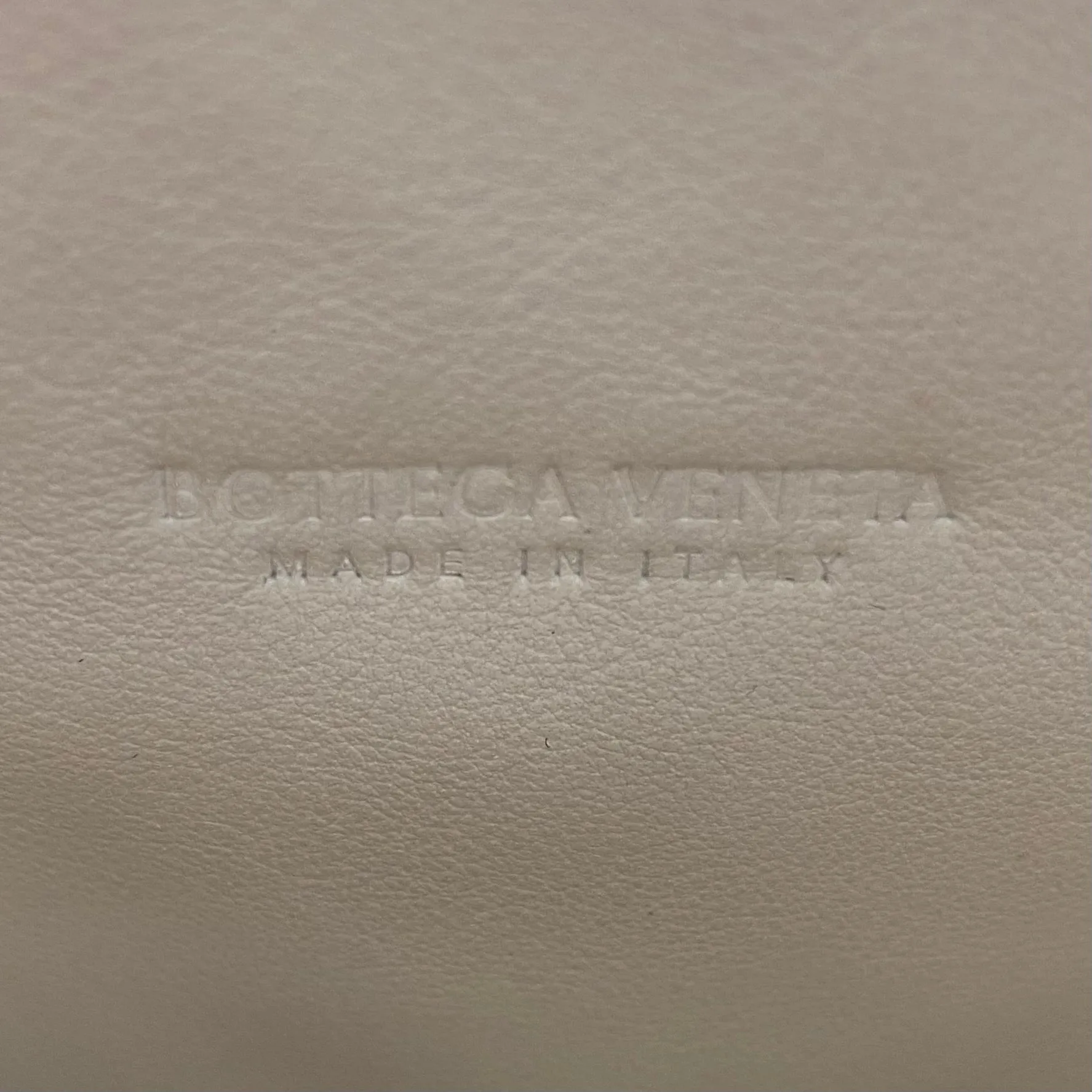 Bottega Veneta White “The Mini Knot” Bag