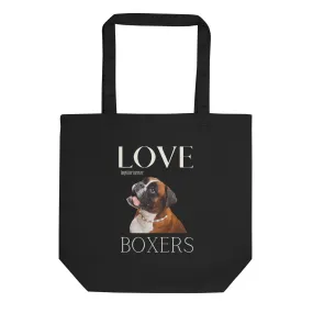 Boxer Dogs, Tote Bag