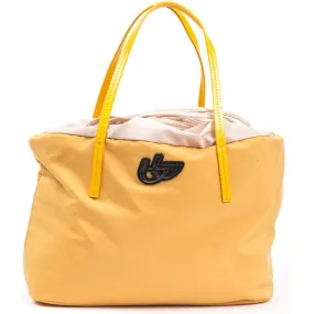 BYBLOS Yellow Polyester Women Handbag