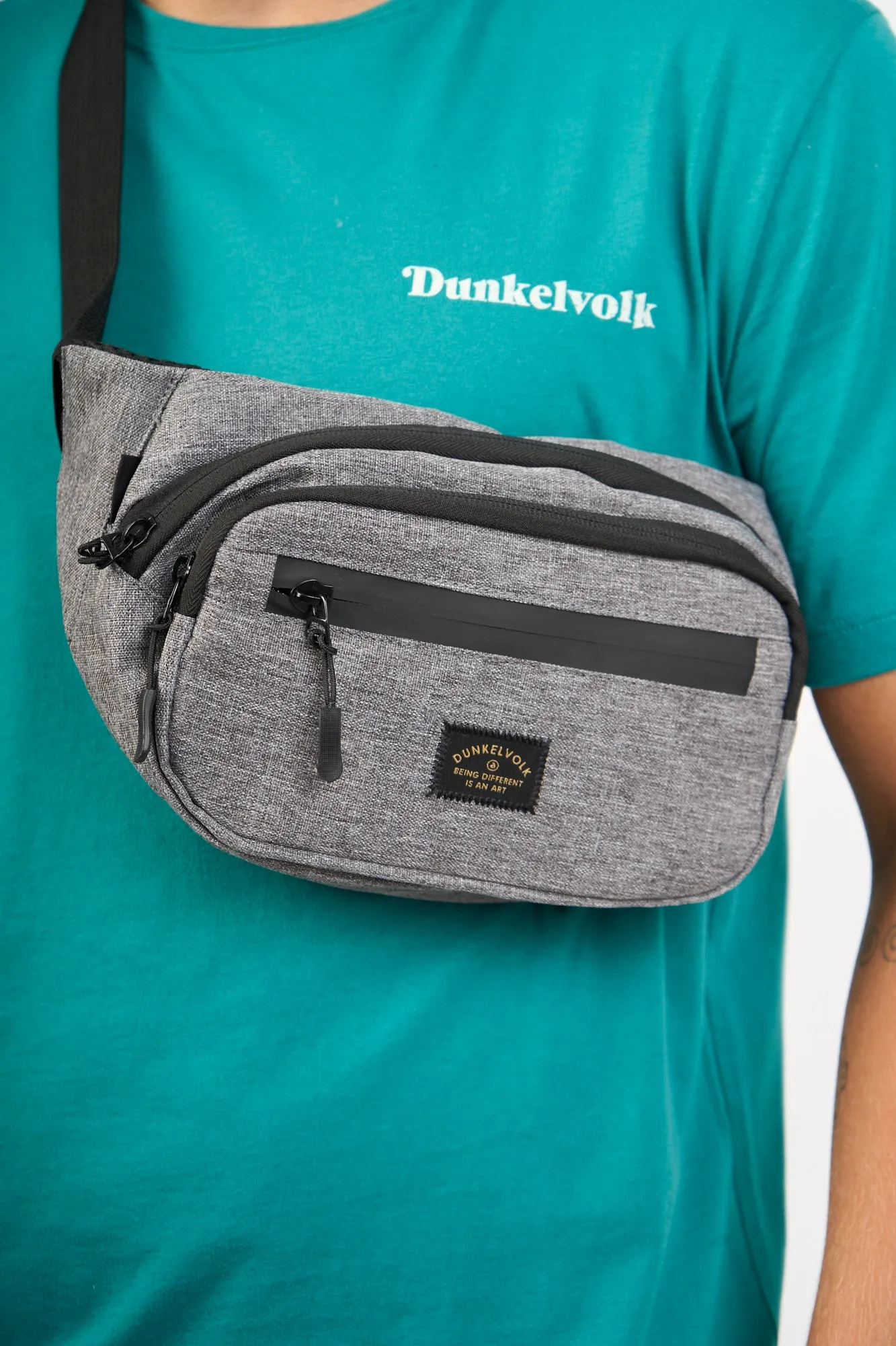 Canguro para Hombre DUNKELVOLK WAISTBAG DUNK FANNY PACK GRY