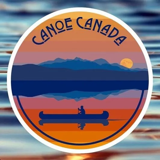 Canoe Canada Sticker