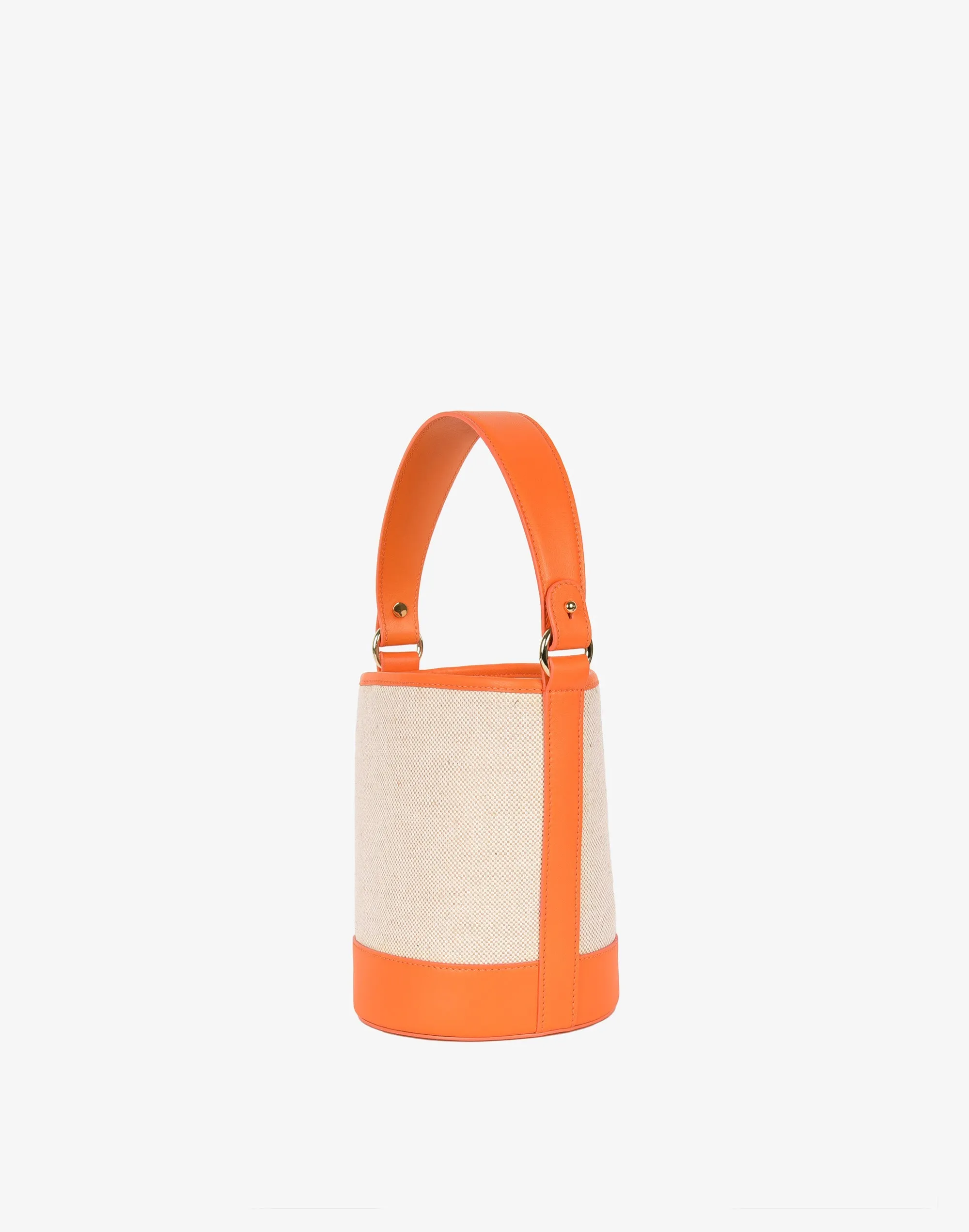 Canvas Mini Bucket Bag