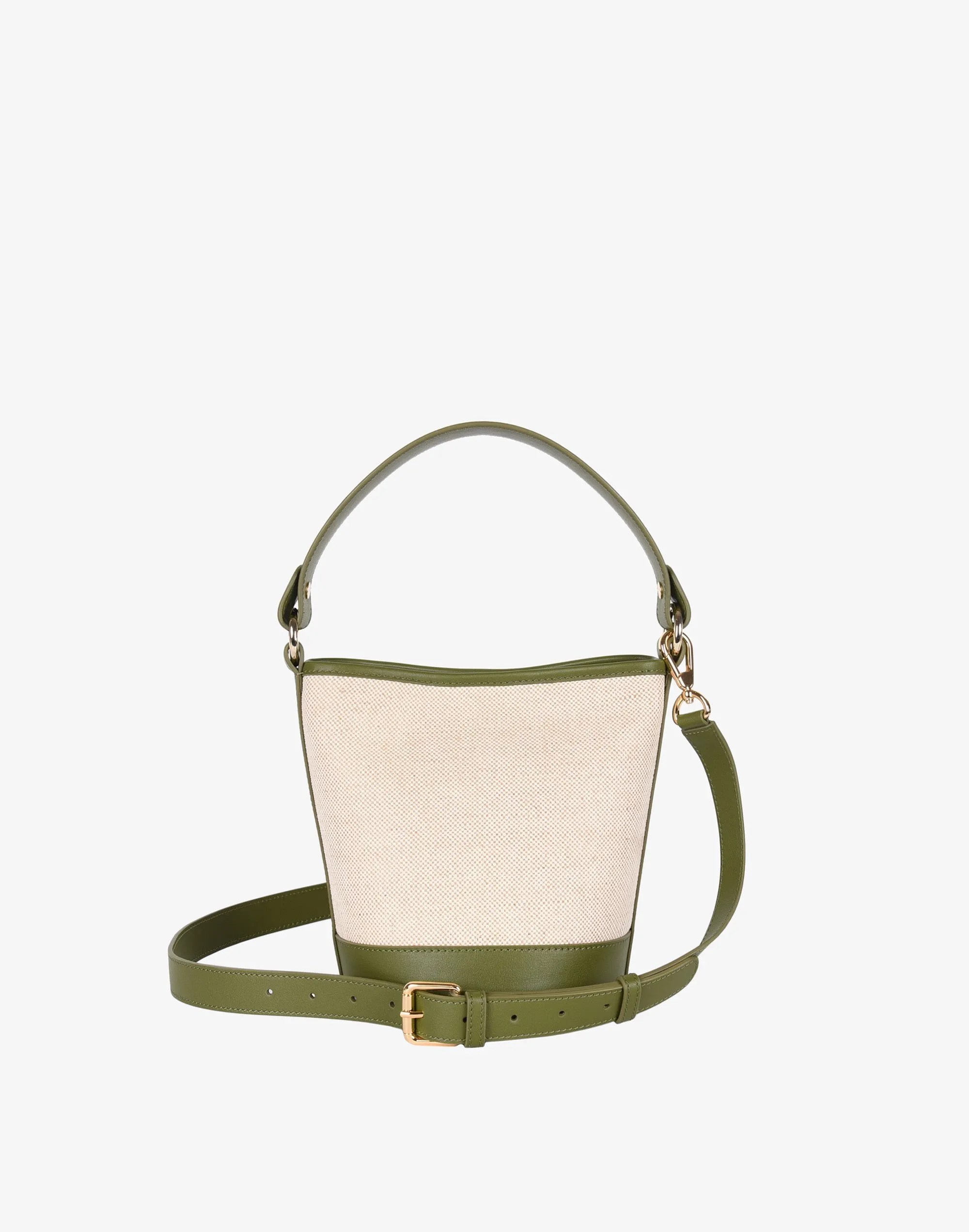 Canvas Mini Bucket Bag