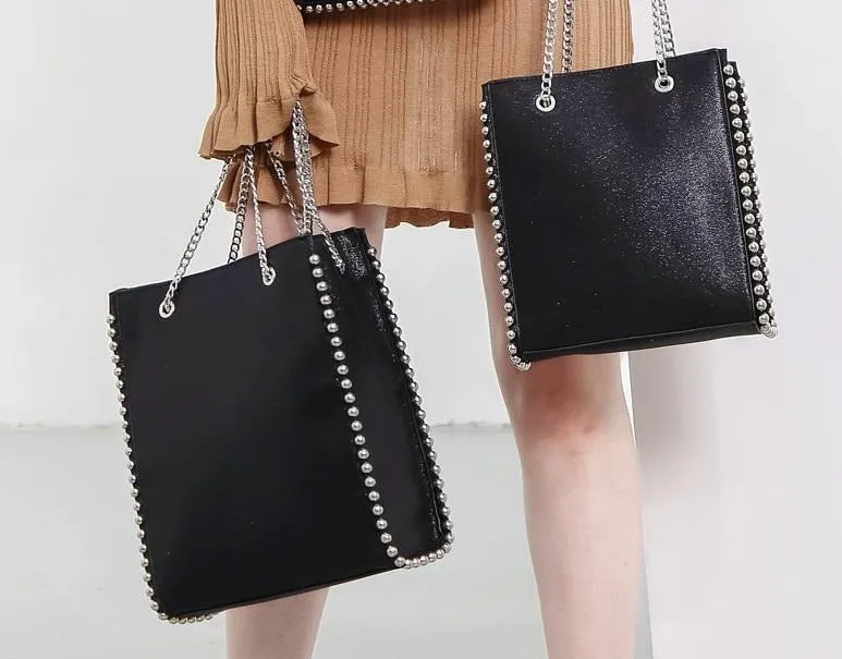 Chain Shoulder Tote Handbags