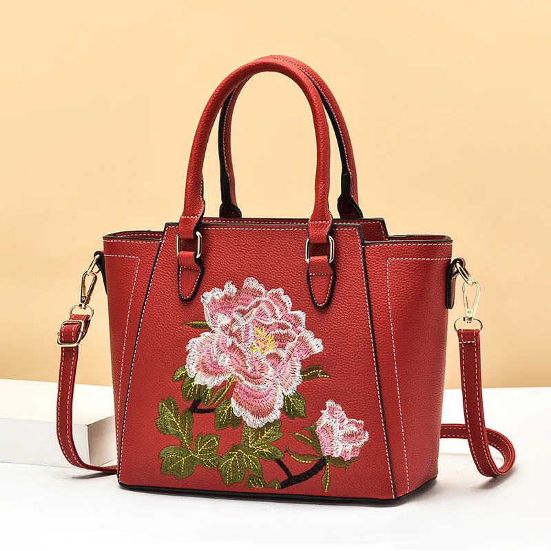 Chinese Style Embroidery With Cheongsam Handbags