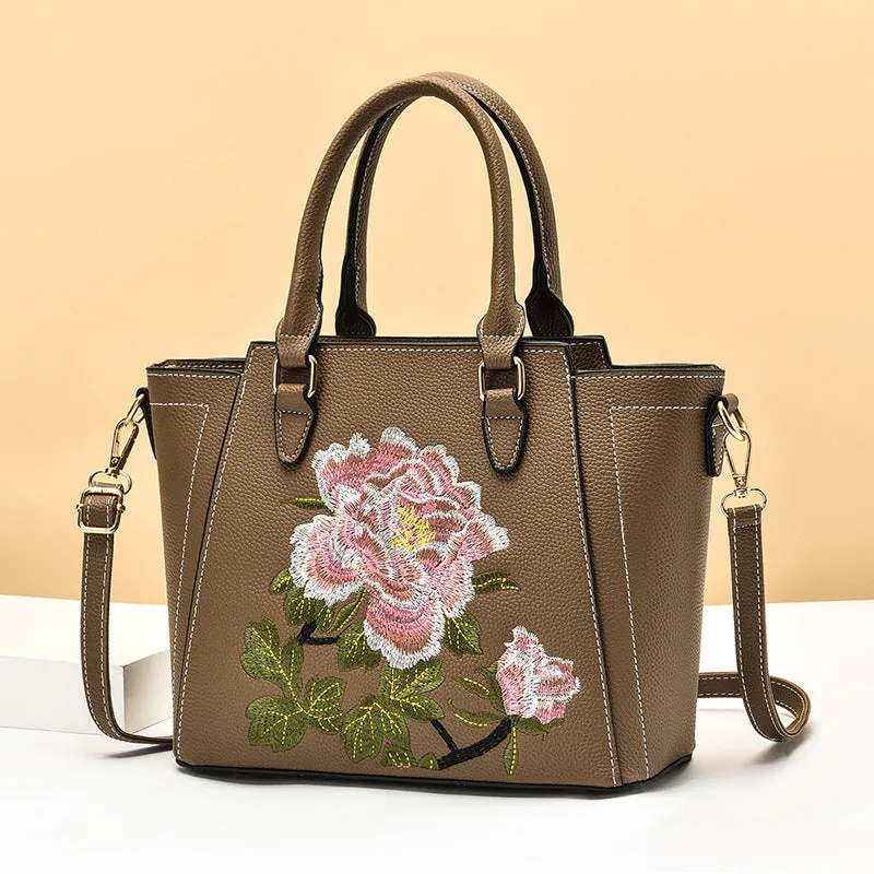 Chinese Style Embroidery With Cheongsam Handbags