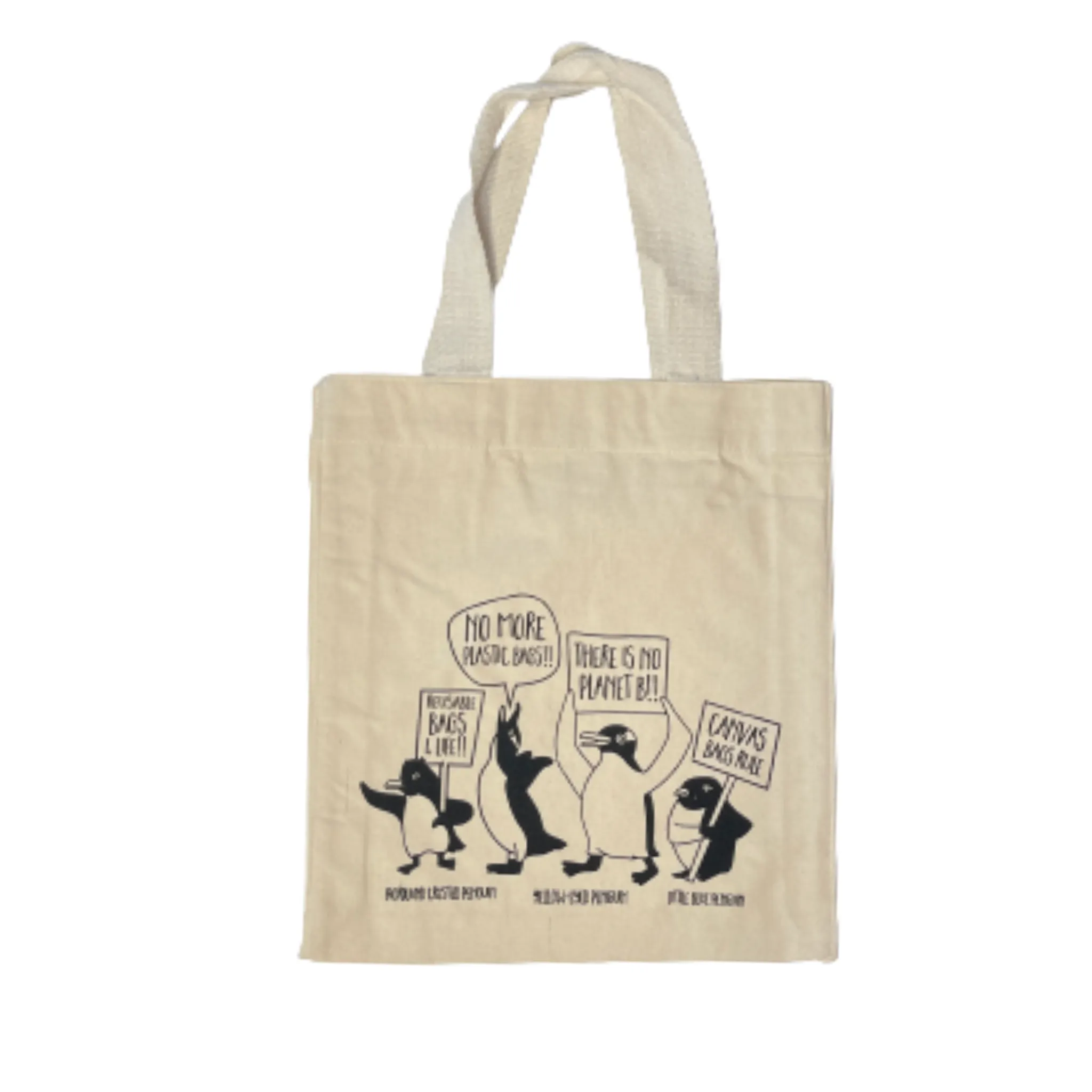 Coromandel Canvas Tote - Penguins