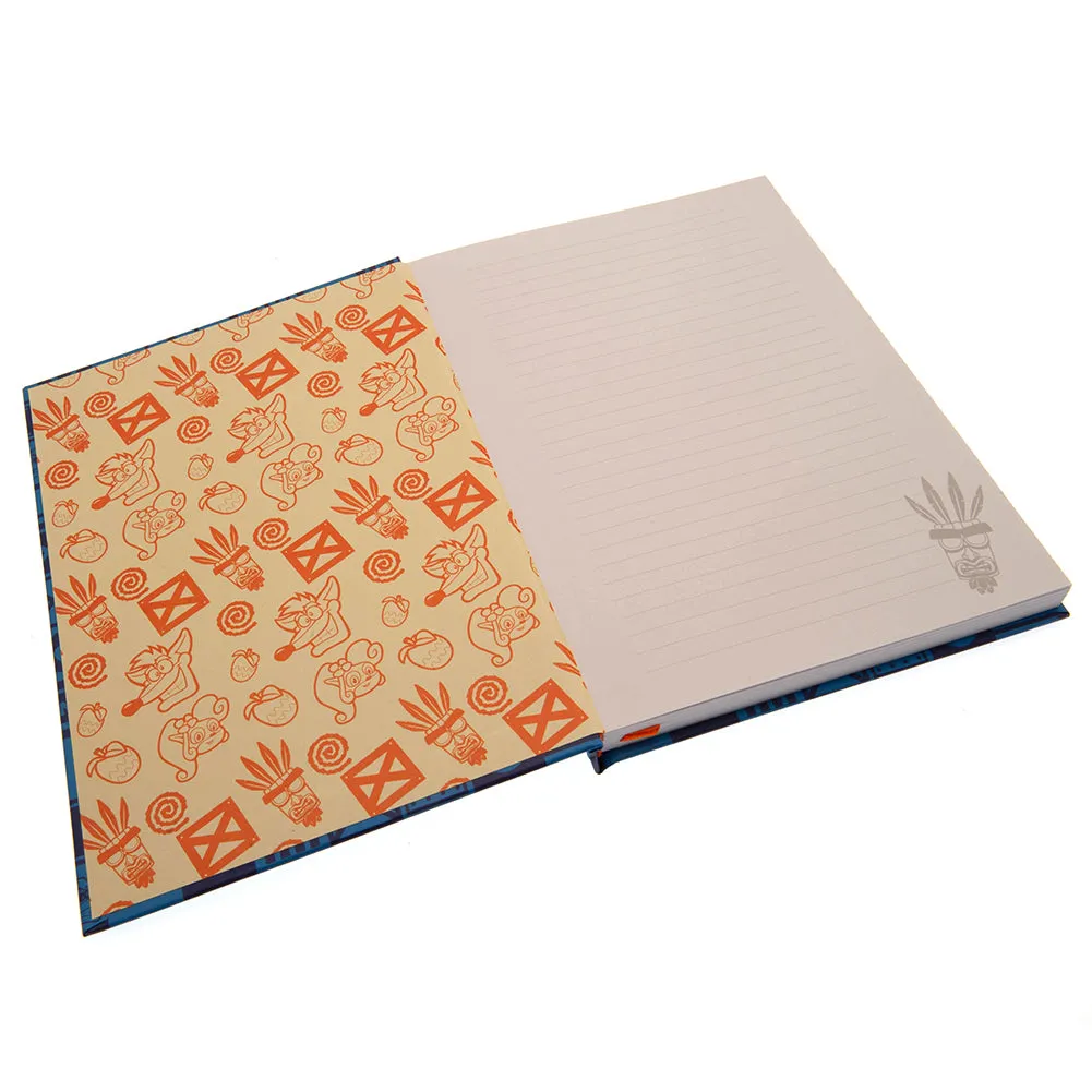 Crash Bandicoot Premium Notebook - A5 Hardback Edition