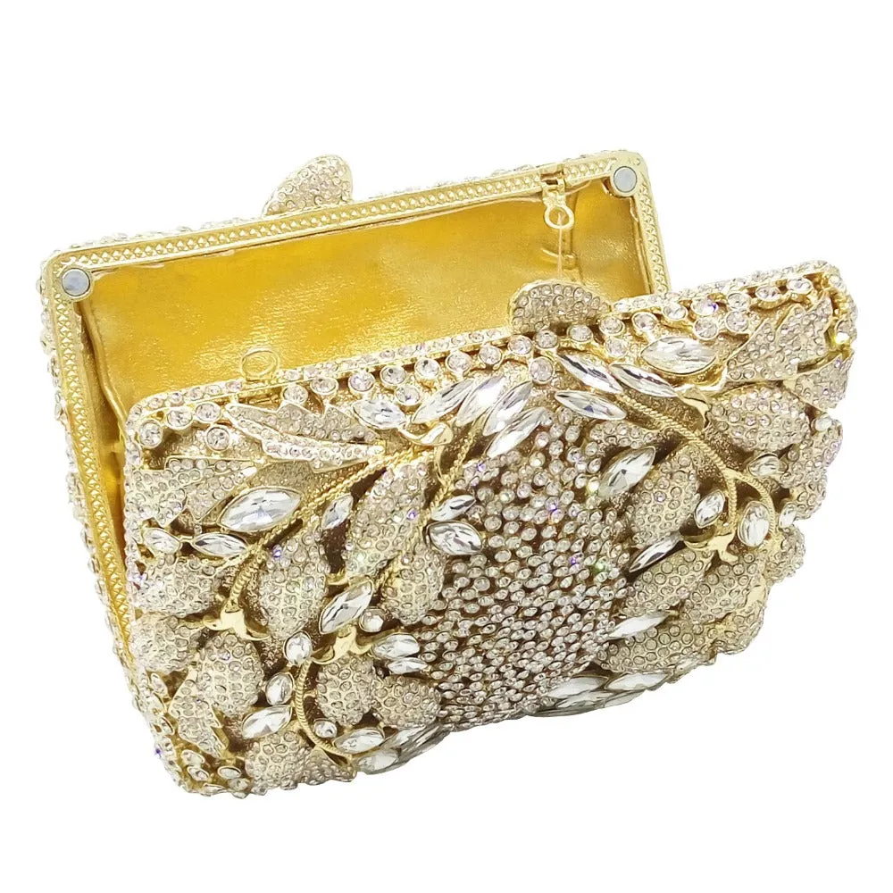 Crystal Clutch Purse