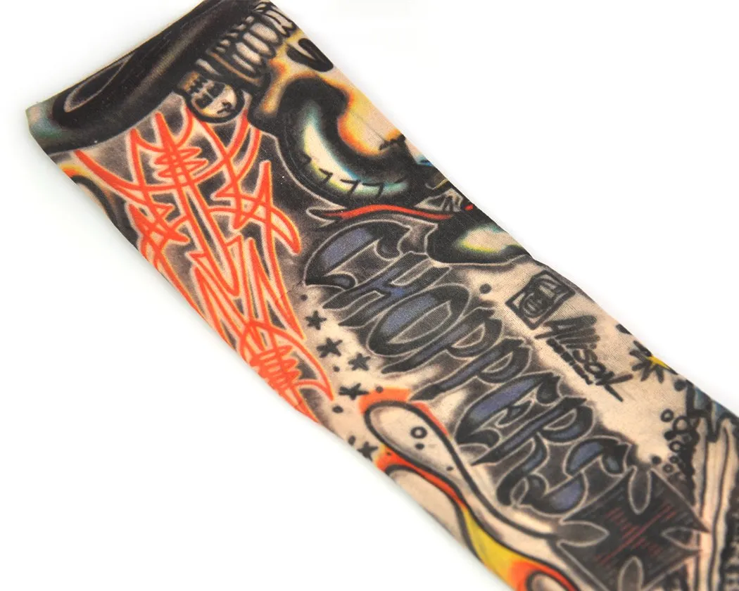 Cycling Elastic Tattoo Arm Sleeve