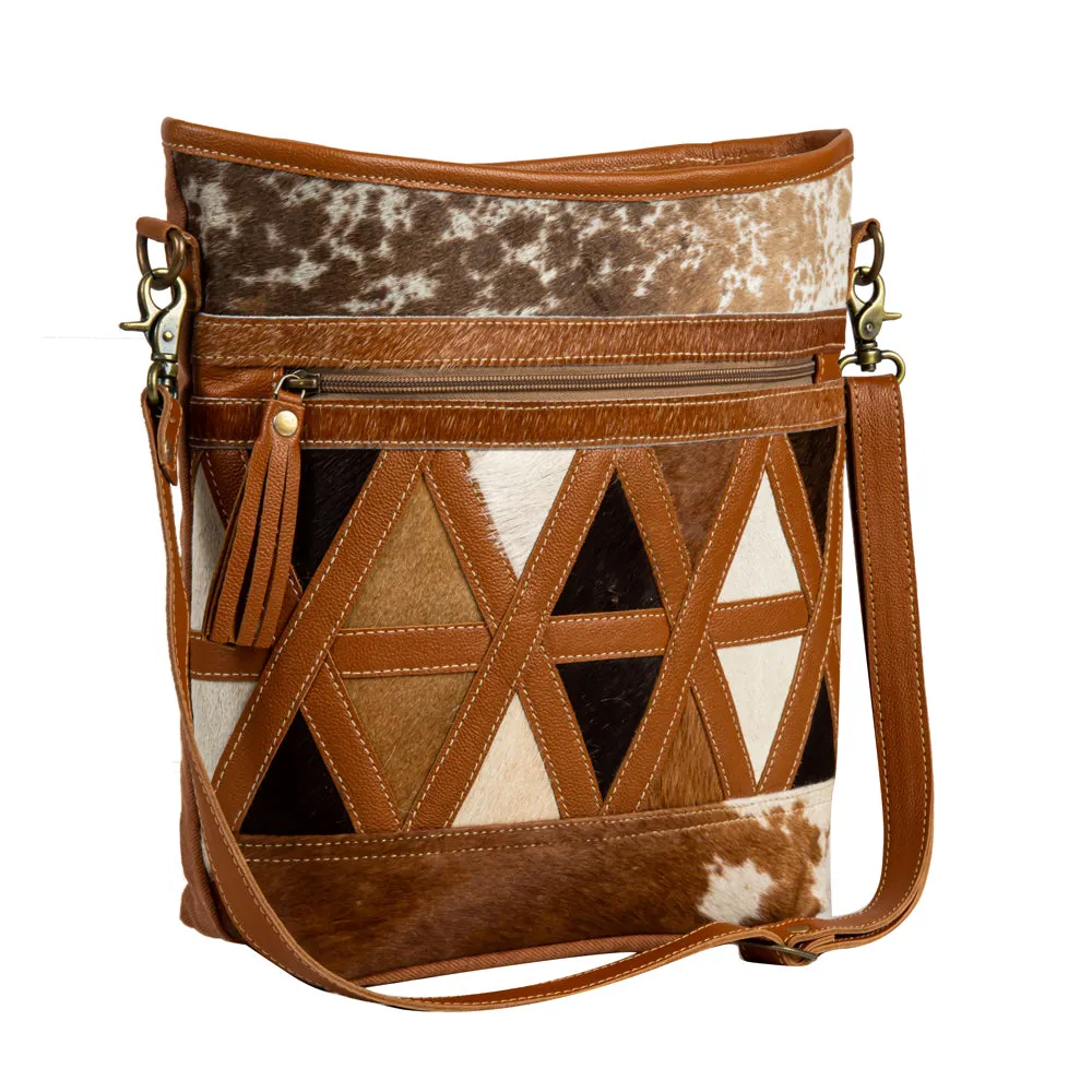 Dakota Plains Canvas Hair-On Bag