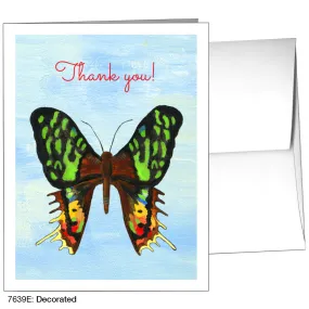 Decorated, Greeting Card (7639E)