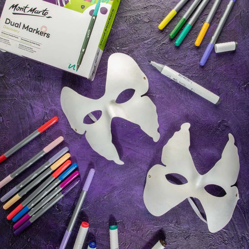 DIY Party Masks Discovery 4pc - Butterfly