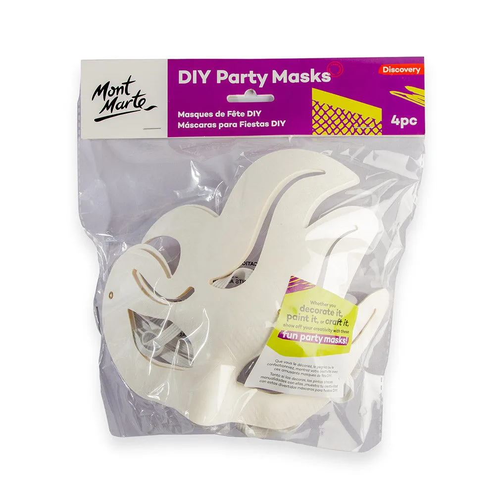 DIY Party Masks Discovery 4pc - Flame