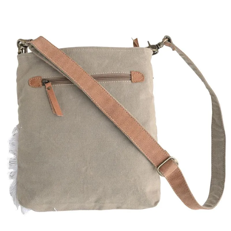 Double Zipper American Horse Crossbody