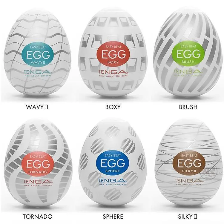 Easy Beat Egg New Standard Masturbator Six Pack