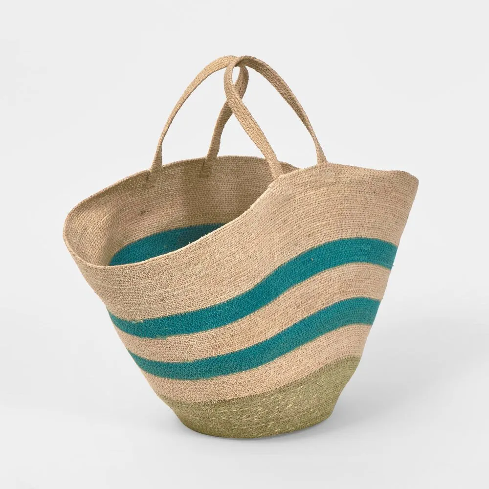 Evie Woven Market Bag