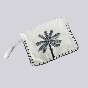 Fabric Palm Clutch