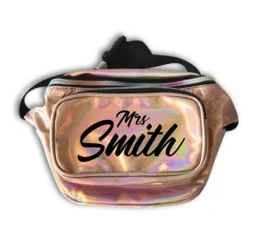 Fanny Pack - Mrs (Custom Text)