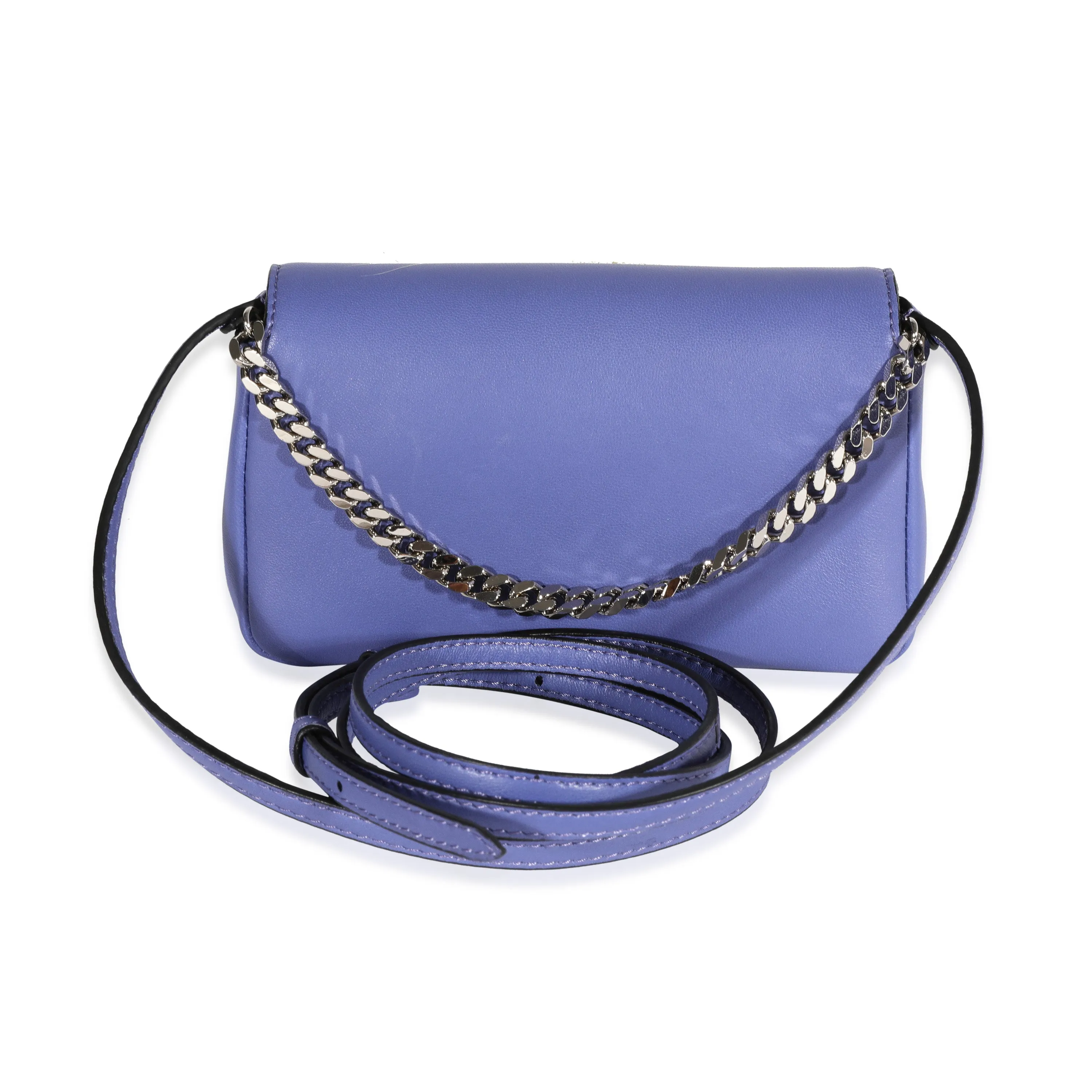 FENDI Periwinkle Bag Bug Micro Baguette