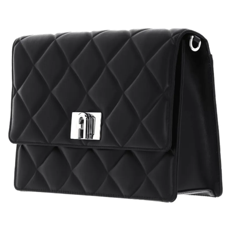 Furla 1927 Soft Medium Crossbody- Nero