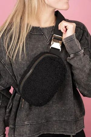 Fuzzy Belt Bag