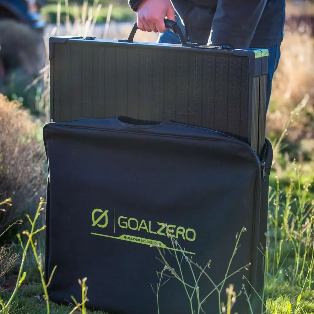 Goal Zero Boulder 100 Solar Panel Briefcase Nocolour | Buy Goal Zero Boulder 100 Solar Panel Briefcase Nocolour here | Outnorth