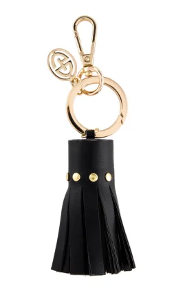 Goldbergh Black and Gold Bag Tassel