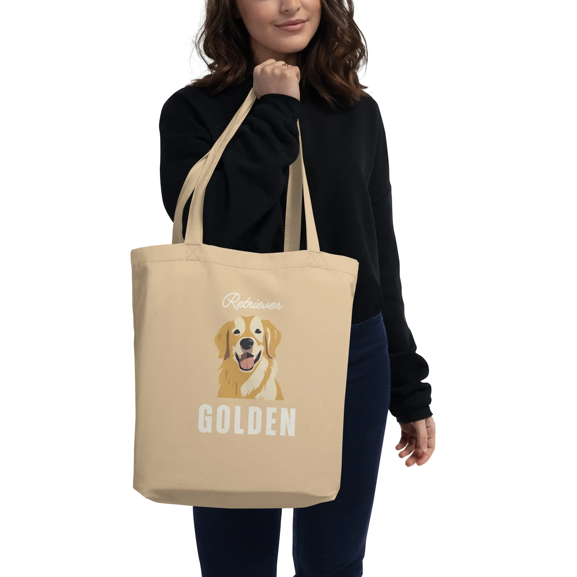 Golden Retriever, eco tote bag