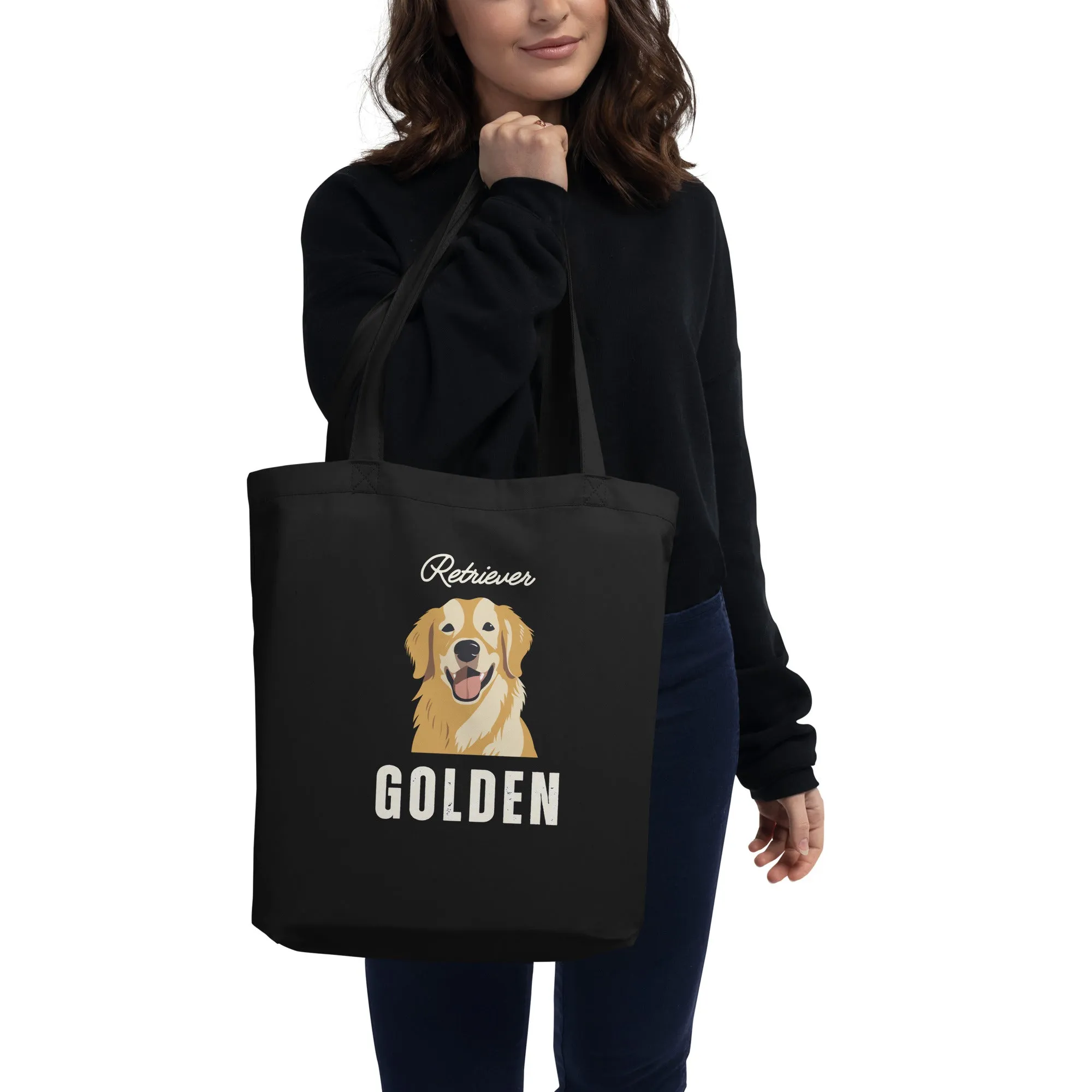 Golden Retriever, eco tote bag