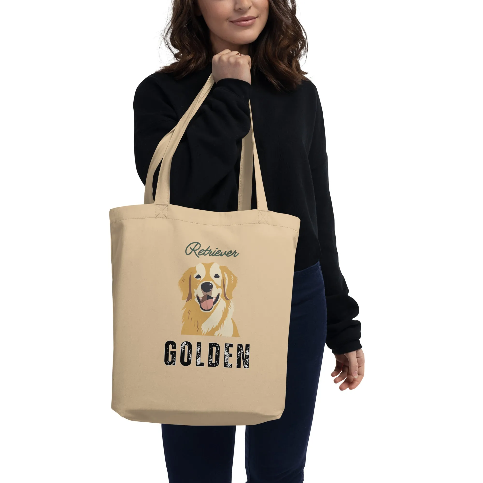 Golden Retriever, eco tote bag